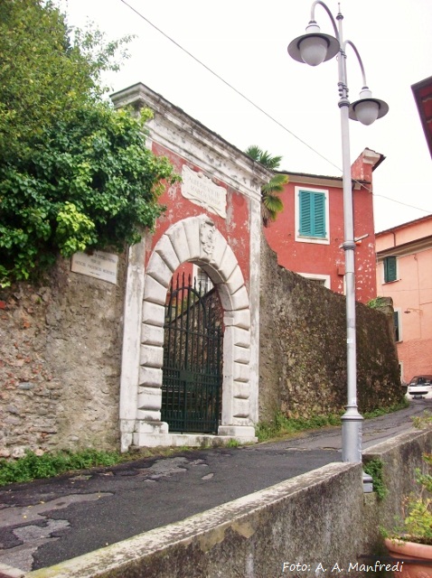 L'ingresso al Palazzo di Sant'Elisabetta, la sede del museo