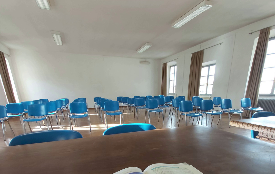 L'Aula magna della "Malaspina"