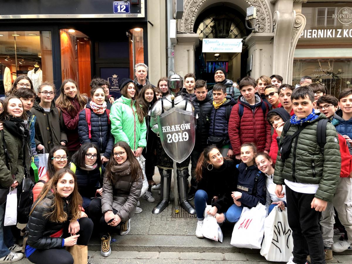 Foto di gruppo a Cracovia