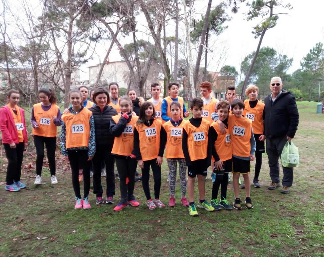 La squadra della Malaspina Staffetti