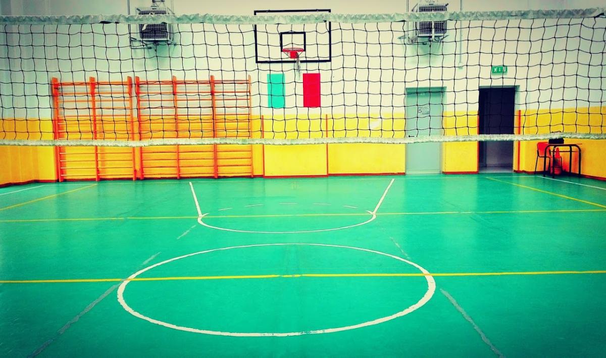 La palestra della scuola "Moroello Malaspina"