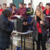 Le professoresse di musica durante le prove
