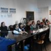 Gli alunni della quinta della De Amicis con la professoressa Laura Gianfranceschi