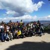 Foto di gruppo dal Convento dei Padri Passionisti all'Argentario