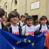 Alcuni momenti della manifestazione a Firenze