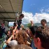 Thomas solleva la coppa!