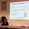 Il dottor Rocchi durante la presentazione