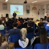 Gli alunni e le alunne della Malaspina seguono la presentazione